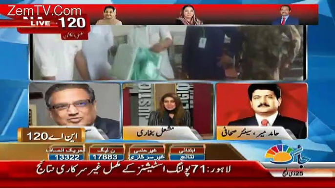 Hamid Mir Response On NA-120 Elections