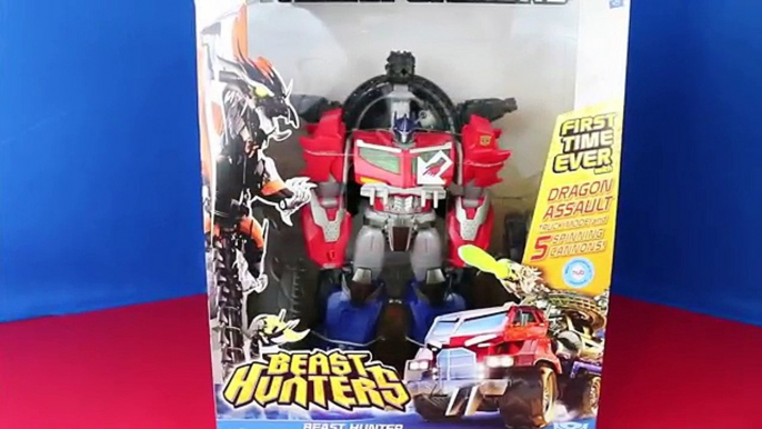 Transformers Beast Hunters Optimus Prime Robot Morphs into Diesel Truck Superhero by ToysR