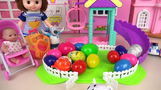 Baby Doli and bath surprise eggs toys baby doll play