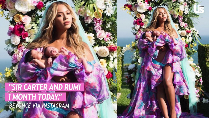 Beyoncé Shares 1st Photo of Newborn Twins Sir and Rumi