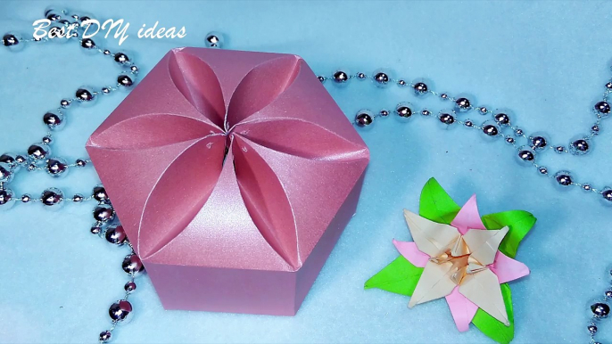 Amazing DIY gift box. NO templates! Ideas for Valentines gifts!