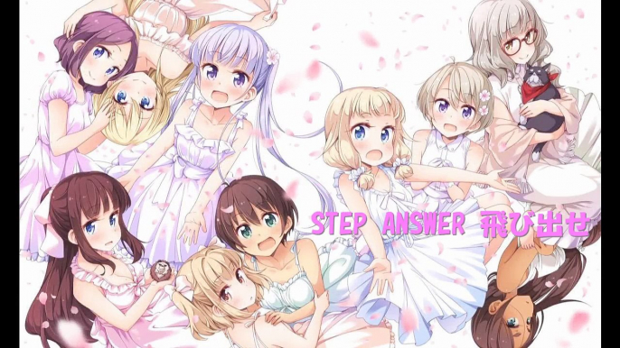 【歌詞付き】NEW GAME!! OP 「STEP by STEP UP↑↑↑↑」 / fourfolium