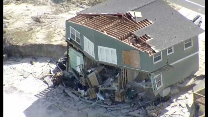 Après Irma : les images aériennes de Vilano Beach en Floride