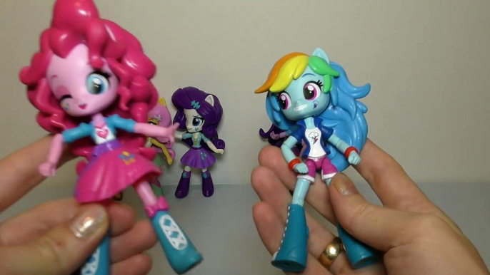 Май Литл Пони МЛП Эквестрия герлз мини куклы обзор Equestria Girls unboxing new toys