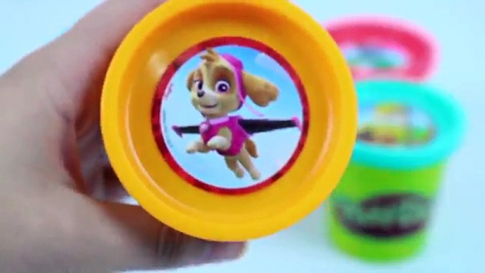 MASSINHA PLAY DOH PATRULHA CANINA ABRINDO SURPRESAS BRINQUEDOS EM PORTUGUES MASHA EO URSO