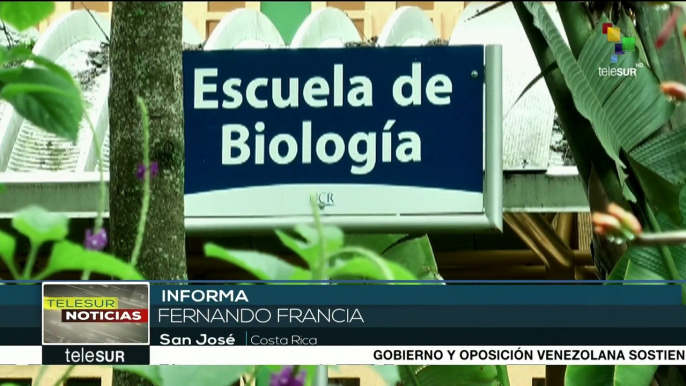 Universitarios marchan contra presupuesto para educación en Costa Rica