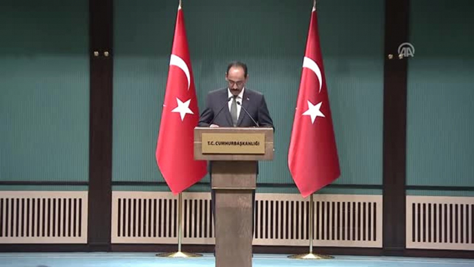 Kalın: "Sayın Trump ile Sayın Cumhurbaşkanımızın BM Genel Kurulu Marjında Bir Görüşmesi Olacak"