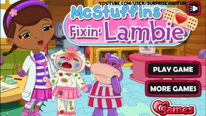 Doc McStuffins Fixing Lambie | Doctor Game for Kids