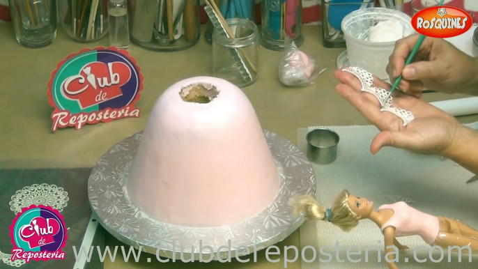 Barbie Princesa - Cómo Decorar una Torta o Pastel de Barbie