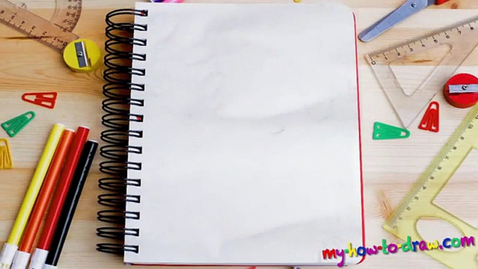 Comment à dessiner facile étape par étape dessin cours pour enfants