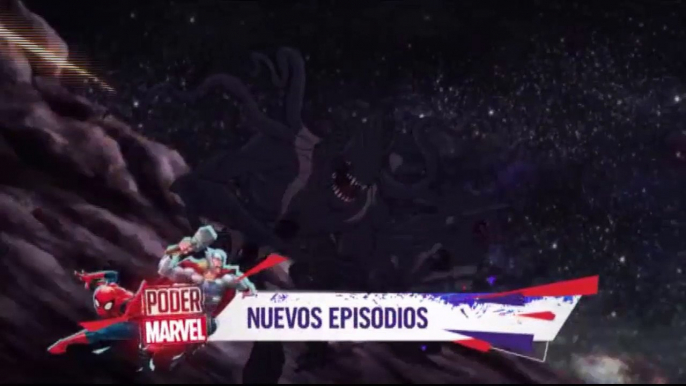 PROMO "GUARDIANES DE LA GALAXIA" (PODER MARVEL - NUEVOS EPISODIOS - SETIEMBRE 2017) EN DISNEY XD