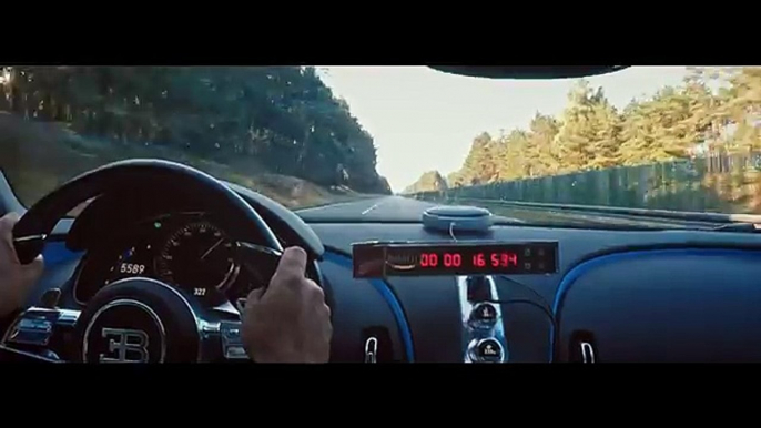 Le record du 0-400-0 km/h a été battu par la Bugatti Chiron