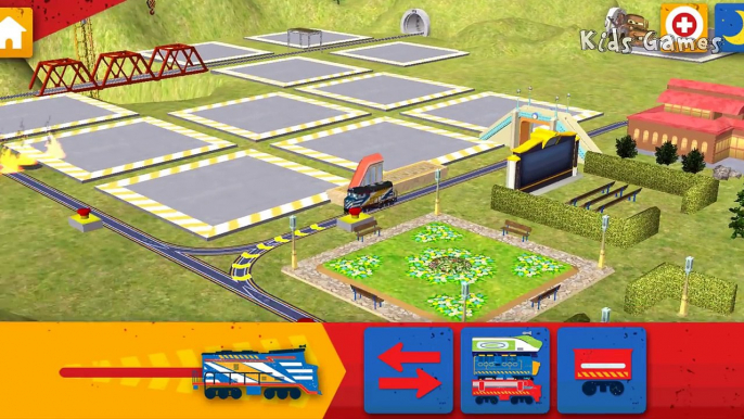 Childrens cartoon & game : Train - Chuggington ready to build - HD