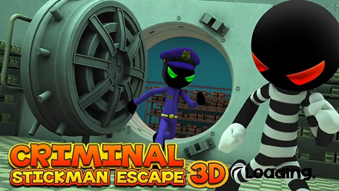 Criminal Stickman Escape 3D (by GENtertainment Studios) / Android Gameplay HD