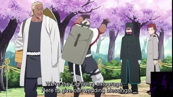 Everyone at Naruto and Hinatas wedding scenes!!