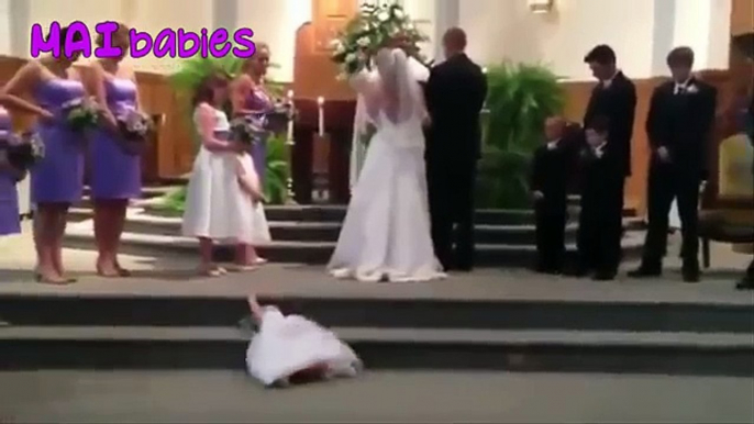 Funny And Cute Little Flower Girls - RingBearer Compilation - Funniest Baby Videos 2016
