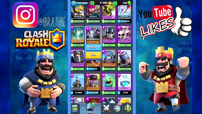 فتح بكج اسطوري والعرض الخورافي ميقا منيون لف 6 لكن : كلاش رويال | Clash Royale