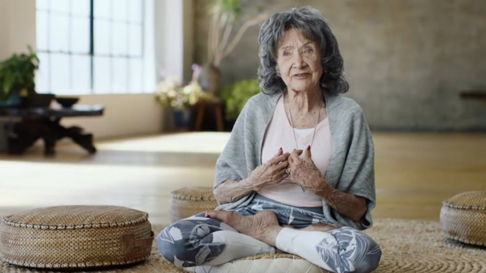 At 98 years old, this has to be the world’s oldest yoga teacher