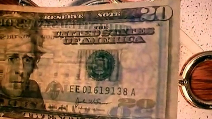 George Bush Face On $20 Bill Watermark