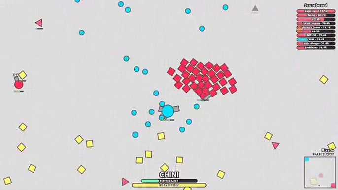 Diep.io TROLLING Tanks / FUNNY MOMENTS IN DIEPIO / Diep.io Turnaround with Fastest Tank