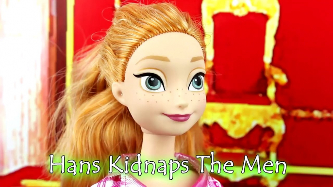 Hans Kidnaps Kristoff, Jack Frost, Spiderman, Thor to Marry Frozen Elsa. With Anna & Disney Villains