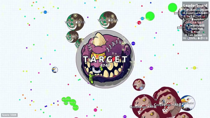 Agar.io - EPIC SOLO GAMEPLAY And LEGENDARY TEAM (Destroying Teams Solo in Agar.io)