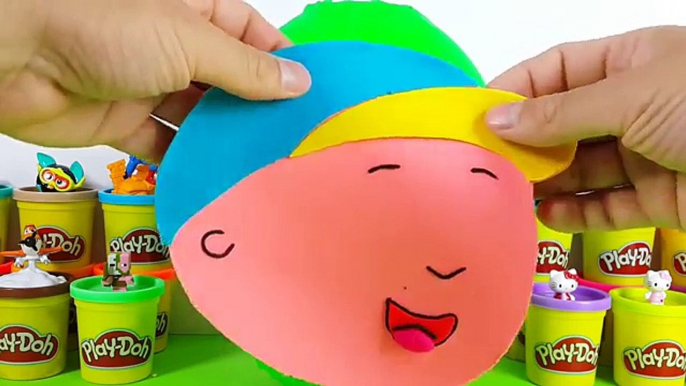 Caillou Kayu DEV Sürpriz Yumurta Açılışı Kinder Sürpriz Yumurta Oyuncakları