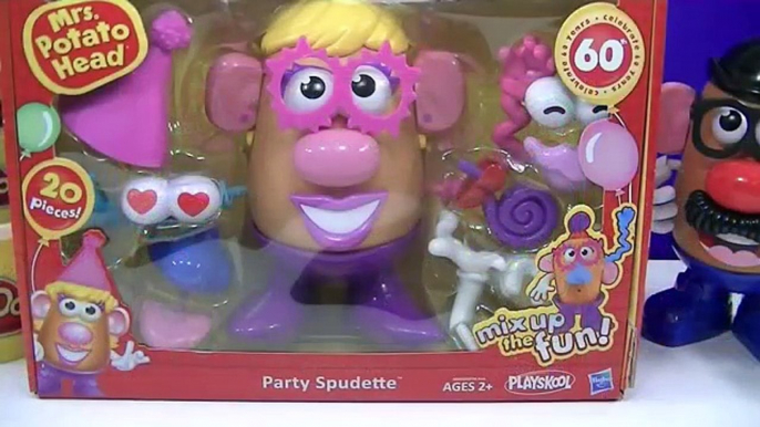 Et des œufs pour amusement amusement tête enfants m madame pâte à modeler pomme de terre jouet jouets Surprises de dippin dots surprise