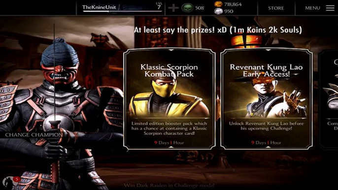 Gold Cassie Cage & Jacqui Briggs! Mortal Kombat X 1.7? IOS/Android!