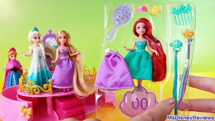 Rapunzel Royal Style Studio Playset Color Changing Doll Disney Princess Color Changers Ariel Belle