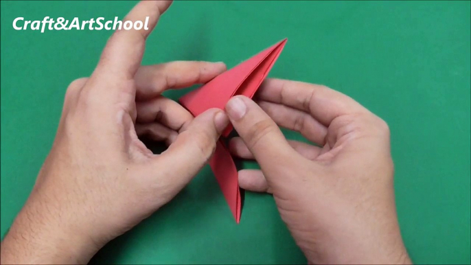 How to make origami paper fish (stingray) - 5 | Origami / Paper Folding Craft, Videos & Tutorials.