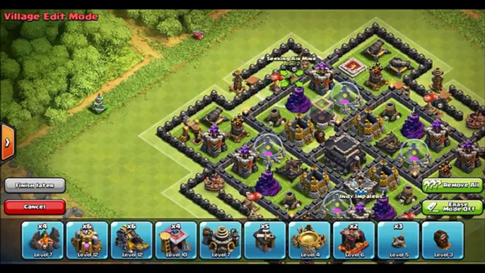 TH9 Base Defense ● Clash of Clans Town Hall 9 Base ● CoC TH9 Base Design Layout (Android Gameplay)