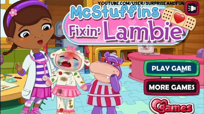 Doc McStuffins Games Online - Doc McStuffins Fixing Lambie Game