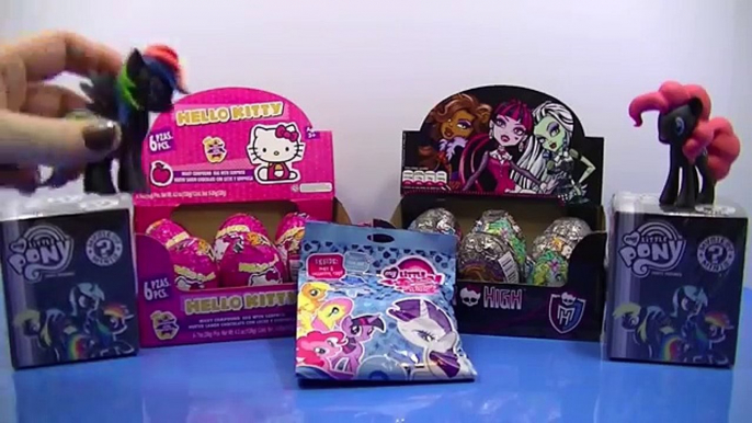 My Little Pony Mystery Minis Hello Kitty - Monster High Chocolate Egg Friendship is Magic Blind Bag