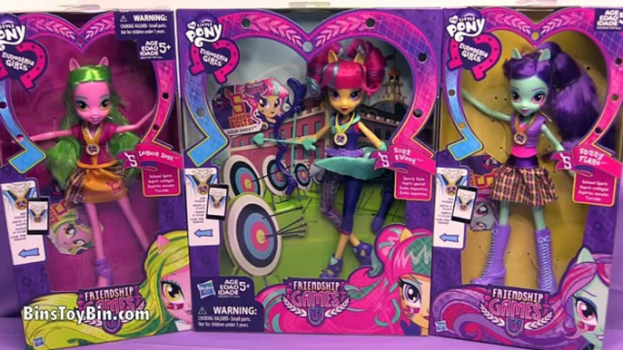 Equestria Girls My Little Pony MLP Doll Reviews - Bins Toy Bin