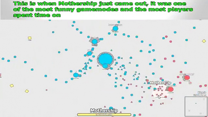 Diep.io NEW Mothership (O) Glitch + Update 4/2 Teams + Mothership Epic Memories Old Arena Closer!