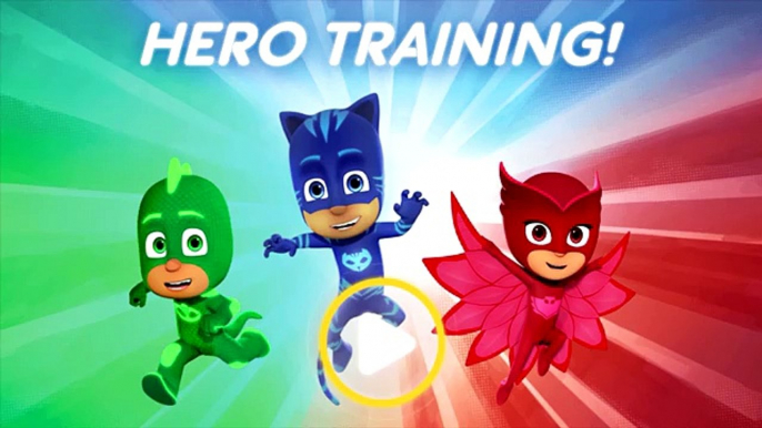 PJ Masks Hero Training - Disney Junior Catboy Gekko Owlette Training Game For Kids