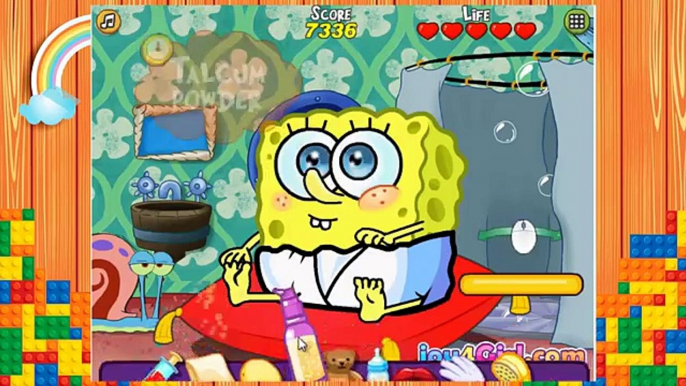 Bob Esponja y Patricio Bebes, Juegos de Bebes en Español