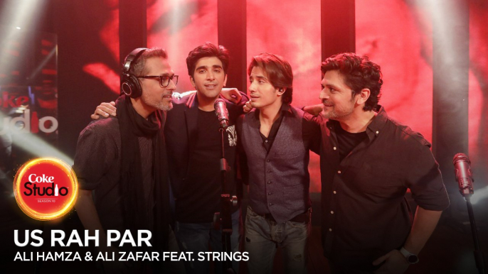 BTS,Ali Hamza & Ali Zafar feat. Strings, Us Rah Par, Coke Studio Season 10, Season Finale. #CokeStudio10