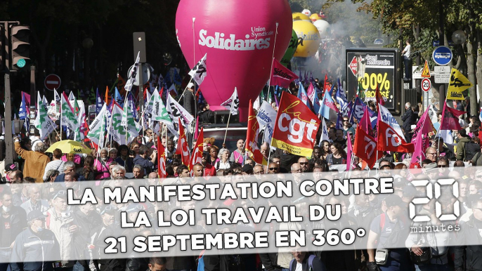 360°. Manifestation contre la loi Travail : On vous y emmène!