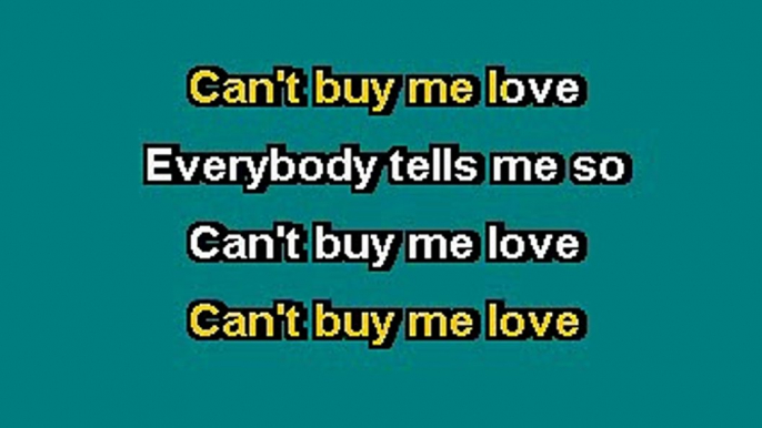 Cant Buy Me Love - The Beatles (Karaoke)