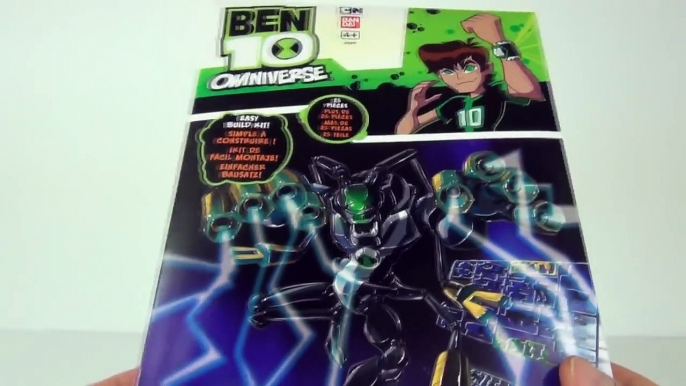 Ben 10 Omniverse Omni-Kit Feedback Action Figure Toy Review, Bandai