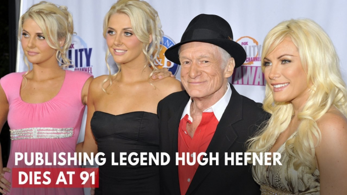 Playboy magazine founder Hugh Hefner dies