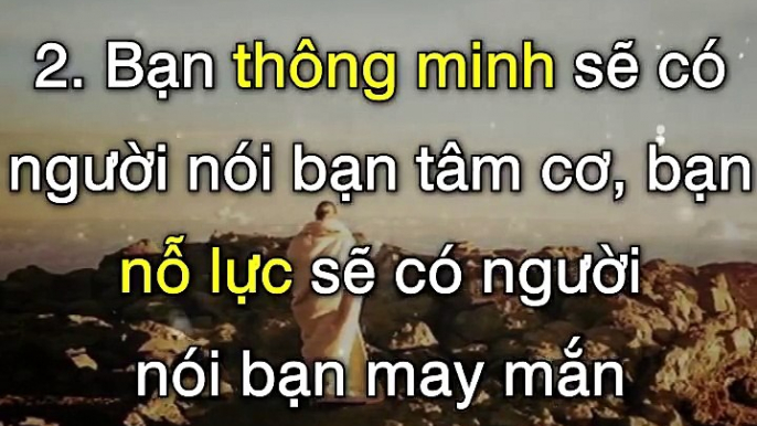 Những bài học bạn nhận được từ cuộc đời! - Những Câu Nói Hay