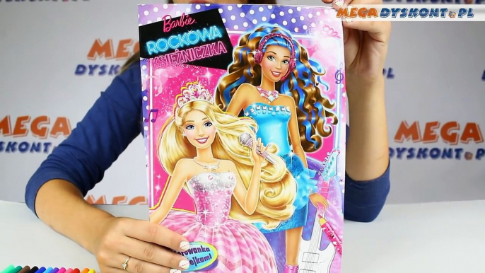 Coloring Book / Kolorowanka - Barbie in Rock `n Royals / Barbie Rockowa Księżniczka