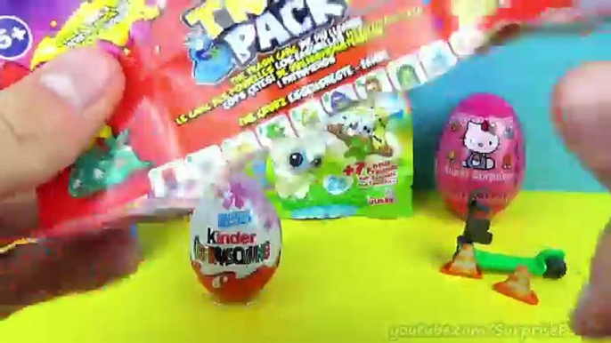 7 Surprise Eggs Yoohoo and Friends Shopkins Angry Birds Kindr Eggs ביצת קינדר ביצת הפתעה