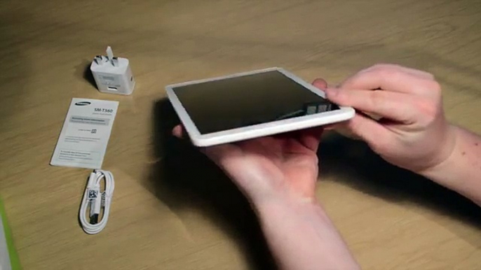 Samsung Galaxy Tab E White unboxing £120 in UK 9.6