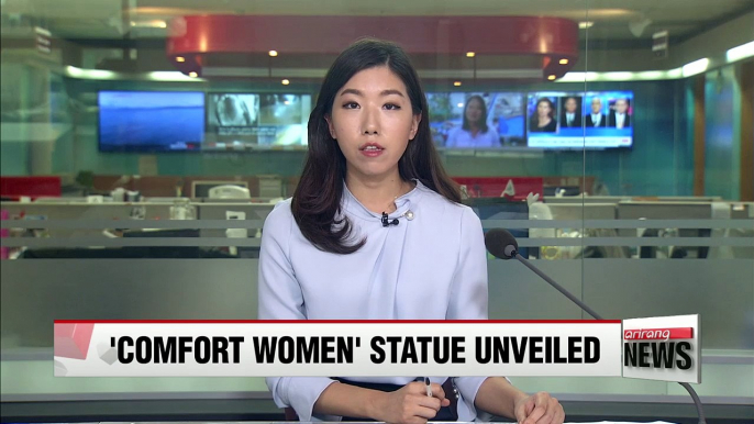 San Francisco unveils statue to wartime sexual slavery victims