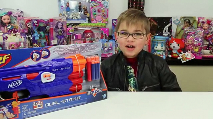 NERF DUAL STRIKE TOY GUN REVIEW | RADIOJH AUTO