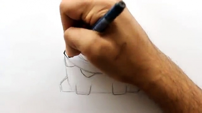 How to draw Om Nom [Cut the Rope] Drawing Tutorial